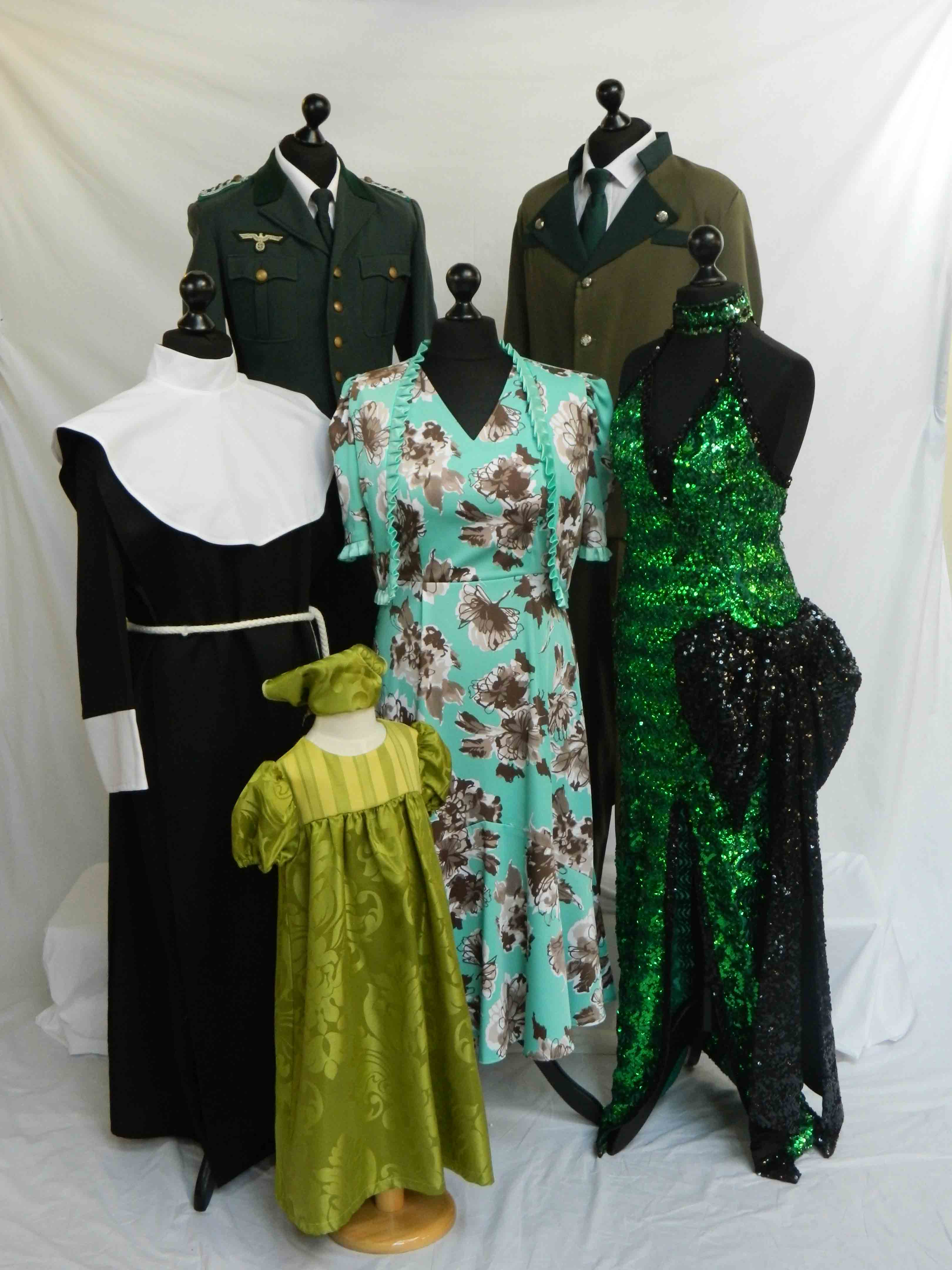The Sound of Music Theatrical Costumes for Hire for UK Stage Productions
